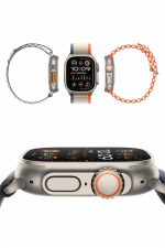 49mm Akıllı Saat Amoled Ekranlı Kadın Erkek Kol Saati Plastik Kordon - Görsel 2