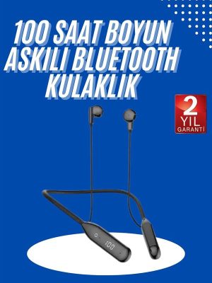 60 Saat Uyumlu Bluetooth Kulaklık Kablolu ANC Özellikli Kulaklık