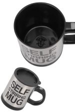 Karıştırıcı Özellikli Mikser Kupa Bardak Kompakt Taşınabilir Mug - Görsel 5