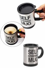 Karıştırıcı Özellikli Mikser Kupa Bardak Kompakt Taşınabilir Mug - Görsel 3