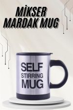 Karıştırıcı Özellikli Mikser Kupa Bardak Termos Bardak