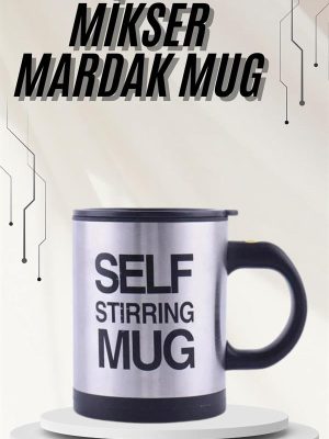 Karıştırıcı Özellikli Mikser Kupa Bardak Termos Bardak