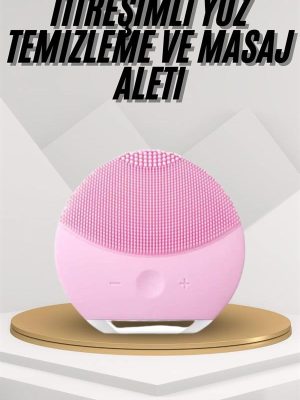 Hassas Ciltlere Özel Titreşimli Yüz Temizleme ve Masaj Aleti