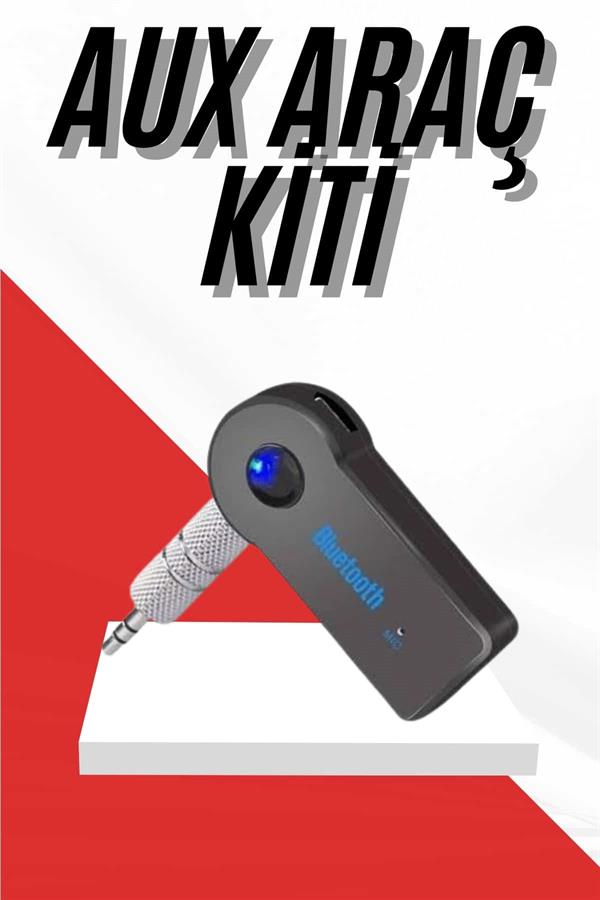 Compressed by jpeg-recompress Tüm Cihazlara Uyumlu Bluetooth Aux Araç Kiti Siyah - Görsel 1