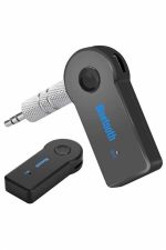 Tüm Cihazlara Uyumlu Bluetooth Aux Araç Kiti Siyah - Görsel 2