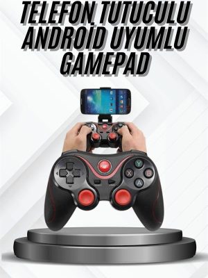Yeni Nesil X3 Gamepad Android Uyumlu Telefon Tutucu Özellikli Joystick