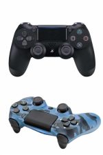 PS4 Joystick Oyun Kolu Titreşimli Uzun Pil Ömrü USB Şarj Kablolu - Görsel 3