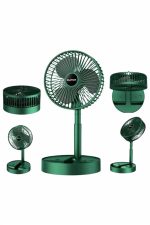 Katlanabilir Usb Şarjlı Masaüstü Soğutucu Mini Fan Telefon Tutucu - Görsel 2