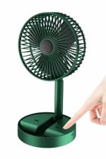 Katlanabilir Usb Şarjlı Masaüstü Soğutucu Mini Fan Telefon Tutucu - Görsel 5