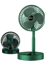 Katlanabilir Usb Şarjlı Masaüstü Soğutucu Mini Fan Telefon Tutucu - Görsel 3