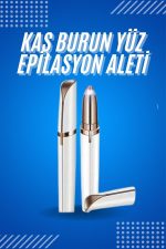 Yüz Epilatör Kıl Kaş Bıyık Tüy Alma Aleti Kaş Bıyık Alma Epilatörü