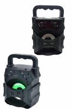 Kablosuz Bluetooth Hoparlör Ses Bombası RGB Işıklı Taşınabilir Yüksek Ses Kaliteli - Görsel 2