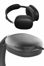 Kulak Üstü Kablosuz Bluetooth Kulaklık Yumuşak Süngerli SD Kart Girişli - Görsel 4