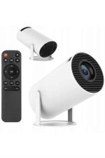 Sinema Projektörü Android HDMI USB WİFİ Ses Çıkışlı Ayaklı Projeksiyon Taşınabilir - Görsel 3