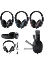 Mikrofonlu Gamer Kulaklık Oyuncu Kulaklığı Yüksek Ses Kaliteli Stereo Yumuşak Yastıklar - Görsel 5