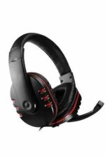 Oyuncu Kulaklığı Kulak Üstü Kablolu Stereo Mikrofonlu Yumuşak Kulak Yastığı - Görsel 5