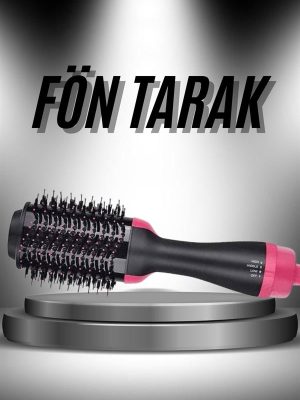 Saç Şekillendirici Ve Saç Düzleştirici Fön Tarağı Tarak Fırça 1200w Saç Kurutma