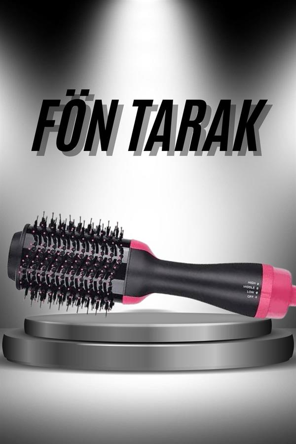 Compressed by jpeg-recompress Saç Şekillendirici Ve Saç Düzleştirici Fön Tarağı Tarak Fırça 1200w Saç Kurutma - Görsel 1