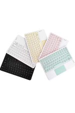 Touchpad Uyumlu Bluetooth Klavye Slim Kablosuz Wifi Q Klavye - Görsel 3