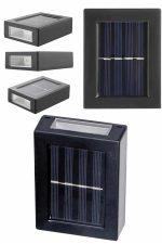 Solar Lamba Dekoratif Aplik Su Geçirmez Led Işıklı Duvar Lambası - Görsel 3