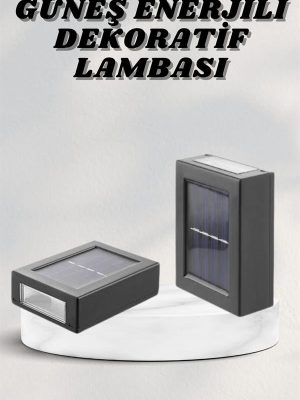 Bahçe Aydınlatması Solar Güneş Enerjili Dekoratik Led Işıklı Lamba