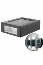 Dekoratif Duvar Lambası Solar Güneş Enerjili Bahçe Aydınlatması - Görsel 3