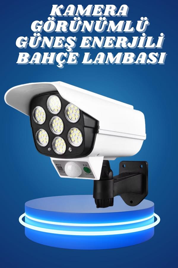 Compressed by jpeg-recompress Bahçe Aydınlatması Hareket Sensörlü Led Aydınlatma Kamera Görünümlü - Görsel 1