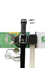 Akıllı Saat Sesli Görüşme Bluetooth Bağlantılı Kablosuz Şarj Özelliği - Görsel 3