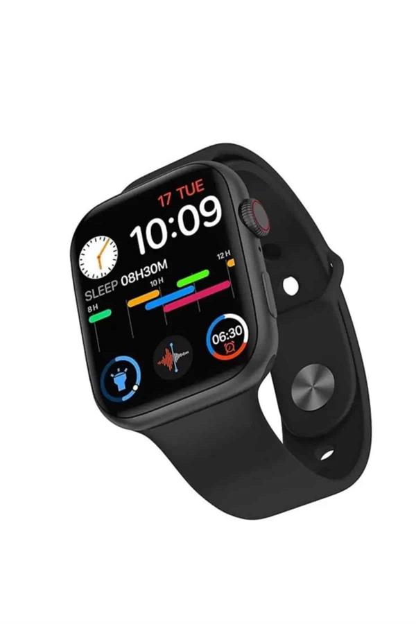 Compressed by jpeg-recompress Akıllı Saat Sesli Görüşme Bluetooth Bağlantılı Kablosuz Şarj Özelliği - Görsel 1