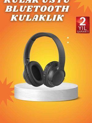 Kablosuz Bluetooth Kulaklık Kulak Üstü Mikrofonlu 5.0 Bluetooth ANC Özelliği