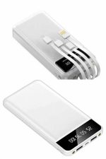 Powerbank Şarj Cihazı 4 Çıkışlı 20.000 MAH Powerbank Kompakt Yüksek Kapasiteli Hızlı Şarj - Görsel 4