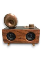 Nostaljik Radyo Bluetooth Bağlantılı Şarjlı Yüksek Ses Kaliteli - Görsel 4