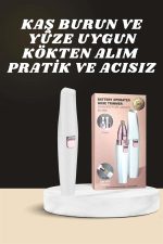 Kulak Burun ve Yüz Epilasyon Aleti ve Yüz Masaj Aleti İkili Cilt Bakım Seti - Görsel 5
