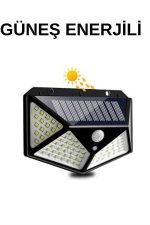 Solar Sensörlü Duvar Lambası Bahçe Lambaso Parlak Beyaz Işık Suya Dayanıklı - Görsel 5