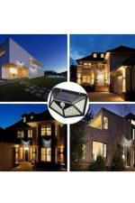 Güneş Enerjili Bahçe Lambası 100 Led Bahçe Lambası Bahçe Aydınlatma - Görsel 3