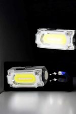 Kafa Lambası Led Fener Pratik Taşınabilir Ayarlanabilir USB Şarjlı - Görsel 3