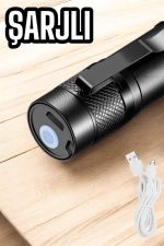 Işıldak El Feneri Kamp Lambası Mini Taşınabilir Acil Durum Lambası Fener Led Işık - Görsel 4