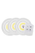 Led Lamba 3'lü Uzaktan Kumandalı Yapışkanlı - Görsel 5