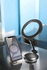 Araç İçi Telefon Tutacağı Manyetik Tasarım Ayarlanabilir - Görsel 5