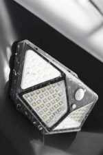 Güneş Enerjili Bahçe Aydınlatma Lambası Solar 100 Led Lamba - Görsel 5