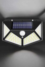 Güneş Enerjili Bahçe Aydınlatma Lambası Solar 100 Led Lamba - Görsel 4