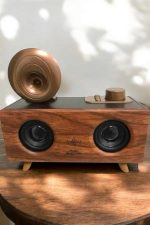 Çalar Radyo Müzik Kutusu Nostaljik Hoparlör Speaker - Görsel 4
