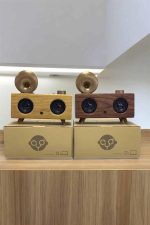 Çalar Radyo Müzik Kutusu Nostaljik Hoparlör Speaker - Görsel 2