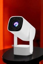 Şarjlı Projeksiyon Oyun Sinema Projektörü 4K HD Görüntü Kaliteli - Görsel 2