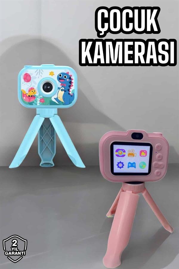 Compressed by jpeg-recompress Ayaklı Mini Fotoğraf Makinesi Çocuk Için Eğitici Video Kamera - Görsel 1