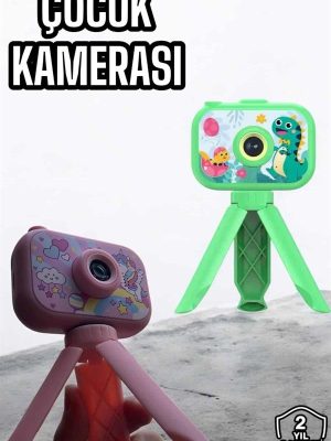 Çocuklara Özel Dijital LCD Ekran 1080P HD Görüntü Kaliteli