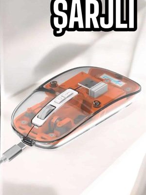 Kablosuz Mouse Fare 5.0 Bluetooth Bağlantılı USB Girişli