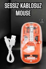 Kablosuz Mouse Fare 5.0 Bluetooth Bağlantılı USB Girişli - Görsel 5