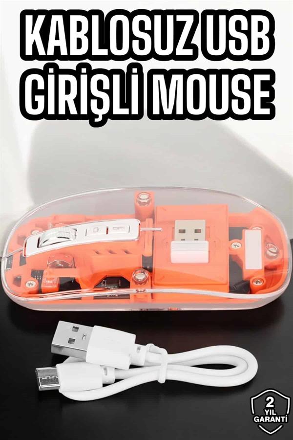 Compressed by jpeg-recompress Fare Mouse Çift Modlu Kablosuz Bağlantılı 2.4GHz Destekli - Görsel 1