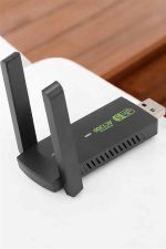 Wifi Alıcı Wifi Adaptörü USB Girişli 3.0 - Görsel 3